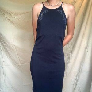 Metal Mulisha Black Halter Dress